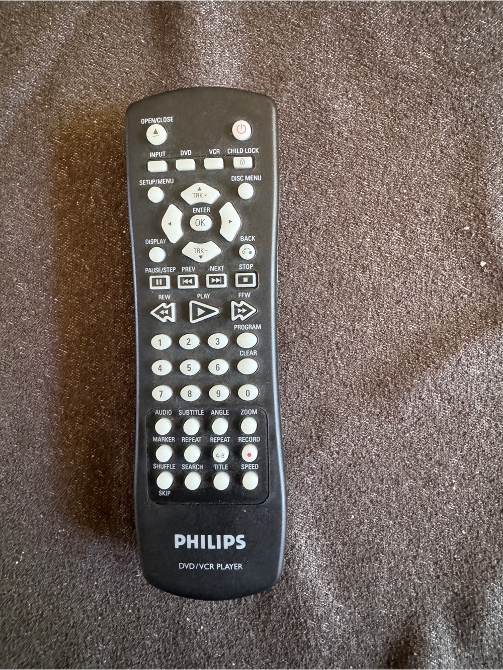 Philips DVP3340V DVD/VCR Combo Player remote control
